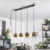 Ripoll hanging light, globe light, pendant light gold, 4-light sources