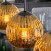 Ripoll hanging light, globe light, pendant light gold, 4-light sources