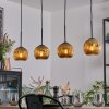 Ripoll hanging light, globe light, pendant light gold, 4-light sources