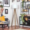 Soungou floor lamp Dark wood, black, 1-light source
