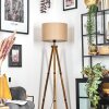 Soungou floor lamp Dark wood, black, 1-light source