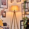 Soungou floor lamp Dark wood, black, 1-light source