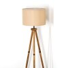 Soungou floor lamp Dark wood, black, 1-light source