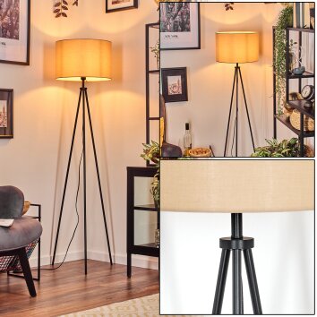 Soungou floor lamp black, 1-light source