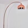 Baloca floor lamp, Arch lamps copper, black, 1-light source