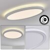 Qadir outdoor ceiling light, ceiling light LED white, 1-light source