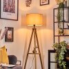 Soungou floor lamp Dark wood, black, 1-light source