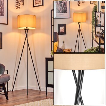 Soungou floor lamp black, 1-light source