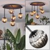 Chehalis ceiling light, globe light Smoke-coloured, 5-light sources