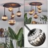 Chehalis ceiling light, globe light Smoke-coloured, 5-light sources