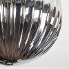 Chehalis ceiling light, globe light Smoke-coloured, 5-light sources