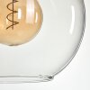 Koyoto hanging light, globe light, pendant light gold, black, 1-light source