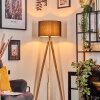 Soungou floor lamp Ecru, black, 1-light source