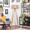 Soungou floor lamp Ecru, black, 1-light source