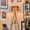 Soungou floor lamp brown, Ecru, black, 1-light source