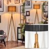 Soungou floor lamp Ecru, matt nickel, 1-light source