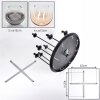 Koyoto ceiling light, globe light Amber, clear, Smoke-coloured, 9-light sources