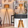 Soungou floor lamp Ecru, black, 1-light source