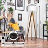 Soungou floor lamp Ecru, black, 1-light source