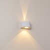 WINDHOEK Outdoor Wall Light LED white, 2-light sources