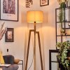 Soungou floor lamp Ecru, black, 1-light source