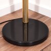 Bassagoda floor lamp brass, black, 3-light sources