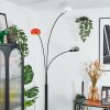 Nikkala floor lamp black, 3-light sources