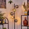 Koyoto floor lamp 31 cm Amber, Smoke-coloured, 5-light sources