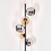 Koyoto floor lamp 31 cm Amber, Smoke-coloured, 5-light sources