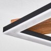 Tavon ceiling light LED Dark wood, black, 1-light source