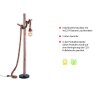 Leuchten-Direkt ROPE Floor Lamp black, 1-light source