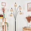 Sabadim floor lamp black, 5-light sources