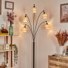 Cavaca floor lamp black, 5-light sources