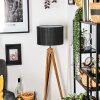 Soungou floor lamp Ecru, black, 1-light source