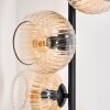 Koyoto floor lamp 31 cm Amber, clear, 5-light sources