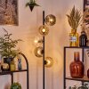 Ripoll floor lamp Amber, clear, Smoke-coloured, 5-light sources
