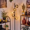 Ripoll floor lamp Amber, clear, Smoke-coloured, 5-light sources