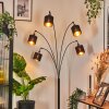 Alsen floor lamp black, 5-light sources