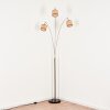 Barcos floor lamp matt nickel, black, 3-light sources