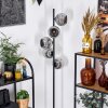 Ripoll floor lamp chrome, Smoke-coloured, 5-light sources