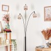 Bassagoda floor lamp black, 3-light sources