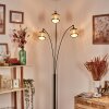 Ramila floor lamp black, 3-light sources