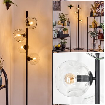 Ripoll floor lamp clear, 4-light sources