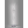 Paul Neuhaus Q-MALINA Floor Lamp LED stainless steel, 2-light sources, Remote control