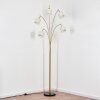 Bassagoda floor lamp brass, black, 5-light sources