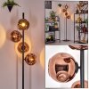 Ripoll floor lamp coppery, 4-light sources