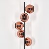 Koyoto floor lamp 31 cm coppery, 5-light sources