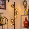Koyoto floor lamp Amber, clear, Smoke-coloured, 6-light sources