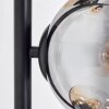 Koyoto floor lamp Amber, clear, Smoke-coloured, 6-light sources