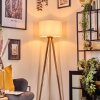 Soungou floor lamp Light wood, white, 1-light source